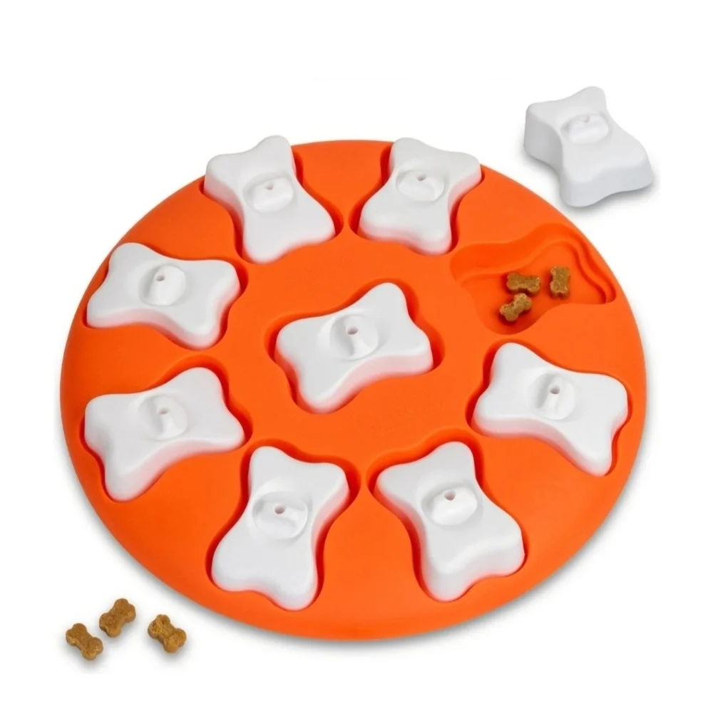 Outward Hound Dog Smart Orange and White Level 1 Puzzle NIB